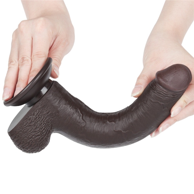 Lovetoy Hareketli Dış Yüzey Özel Seri Ultra Yumuşak 22 Cm Realistik Dildo