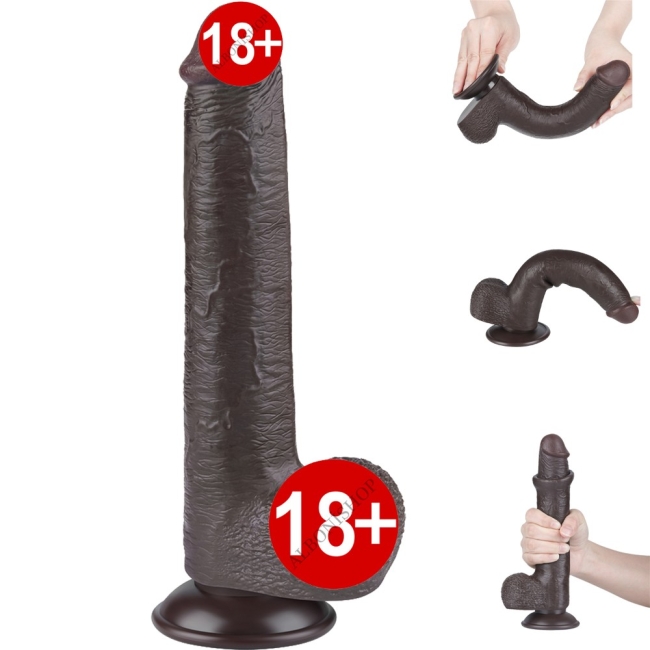 Lovetoy Hareketli Dış Yüzey Özel Seri Ultra Yumuşak 22 Cm Realistik Dildo