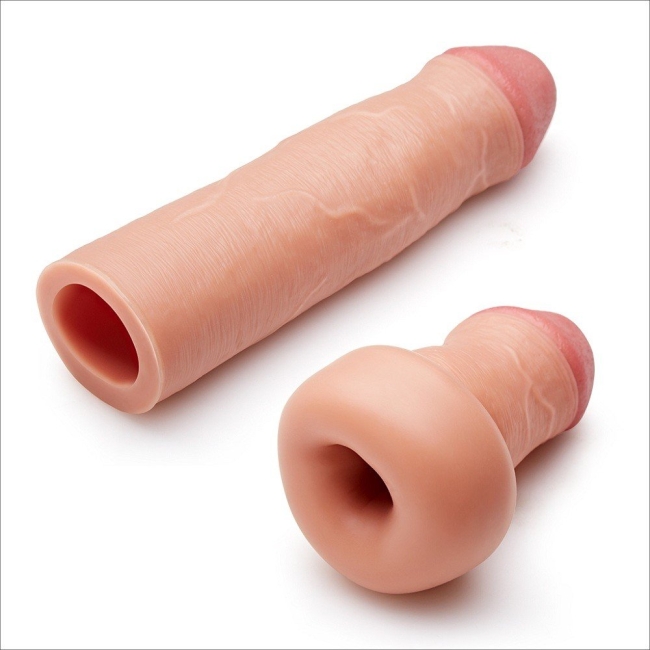 Lovetoy Nature-Extender Serisi Ultra Esnek Özel Silikonlu Penis Kılıfı