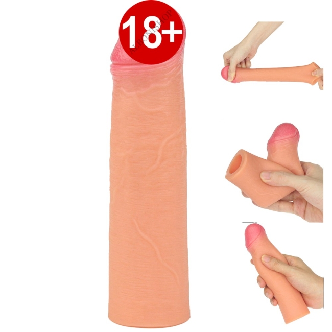 Lovetoy Nature-Extender Serisi Ultra Esnek Özel Silikonlu Penis Kılıfı