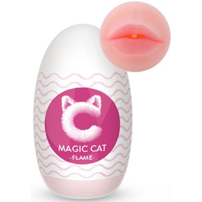 Magic Cat Flame Utra Yumuşak Oral Mastürbatör