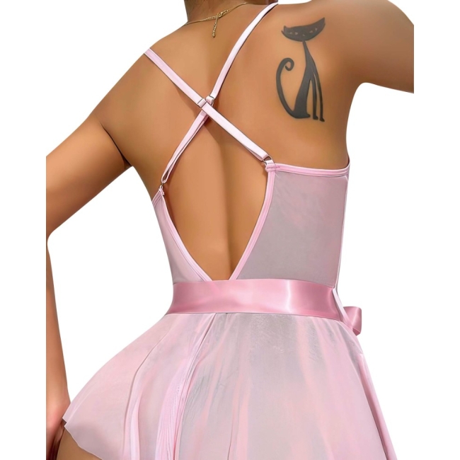 Pembe Fantezi Babydoll