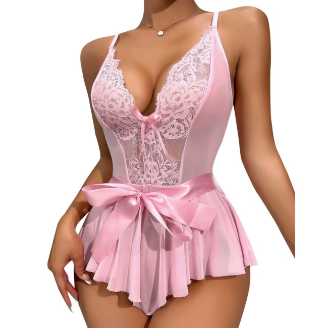 Pembe Fantezi Babydoll