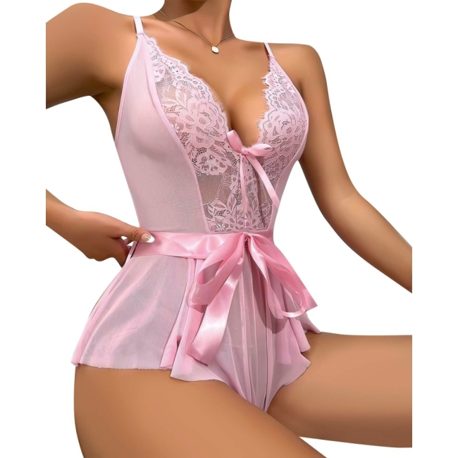 Pembe Fantezi Babydoll