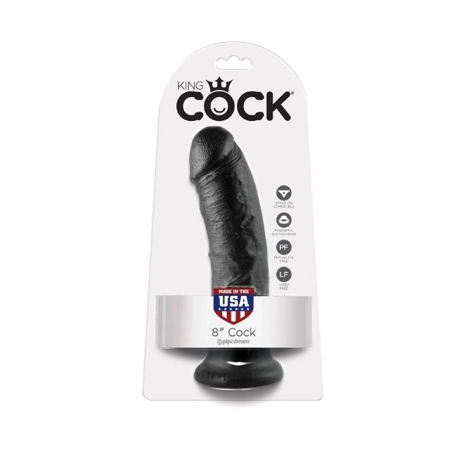 Pipedream King Cock 20 Cm Black Dildo