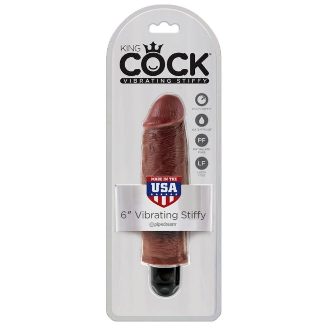 Pipedream King Cock Stiffy 15 Cm Melez Realistik Vibratör