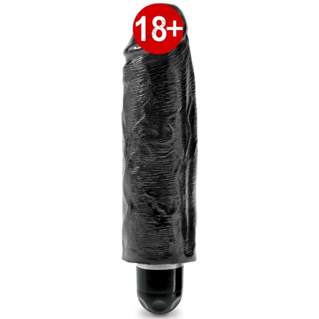 Pipedream King Cock Stiffy 15 Cm Siyah Realistik Vibratör