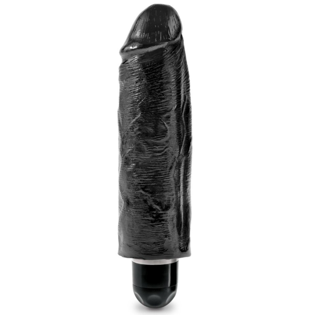 Pipedream King Cock Stiffy 15 Cm Siyah Realistik Vibratör