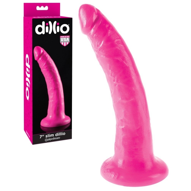 Pipedream Slim Dillio 18 Cm İnce Realistik Penis Dildo