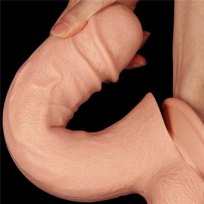 Realistic Mega Double Ultra Kalın Dildo 30 Cm Çift Başlı Dİldo