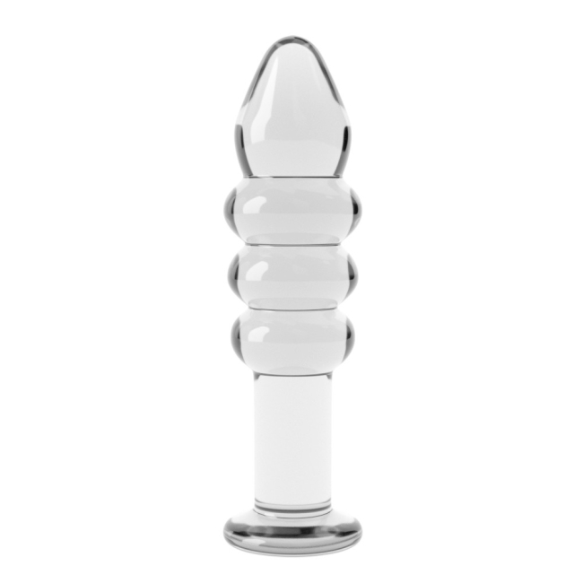 Romance Glass Boğumlu Cam Dildo