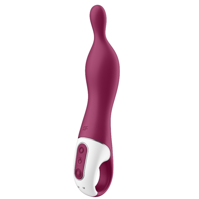 Satisfyer A-Mazing 1 Berry 12 Farklı Güçlü Titreşimli A-Spot Vibratör