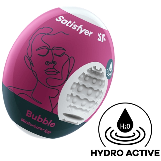 Satisfyer Bubble 3 Kullanımlık İçi Tırtıklı Yapay Mastürbatör