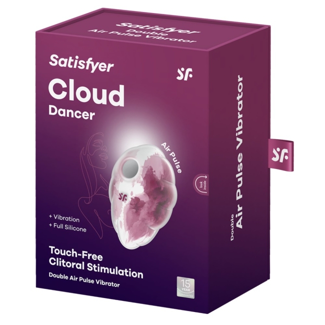 Satisfyer Cloud Dancer Klitoris Uyarıcı Vibratör Kırmızı