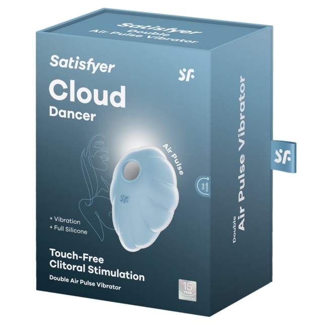 Satisfyer Cloud Dancer Klitoris Uyarıcı Vibratör Mavi