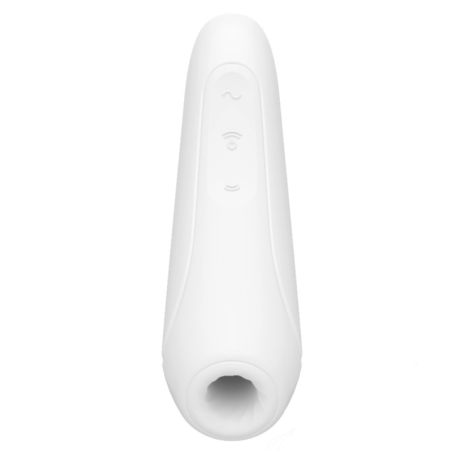 Satisfyer Curvy 1+ White Telefon Kontrol Air Pulse Vibratör