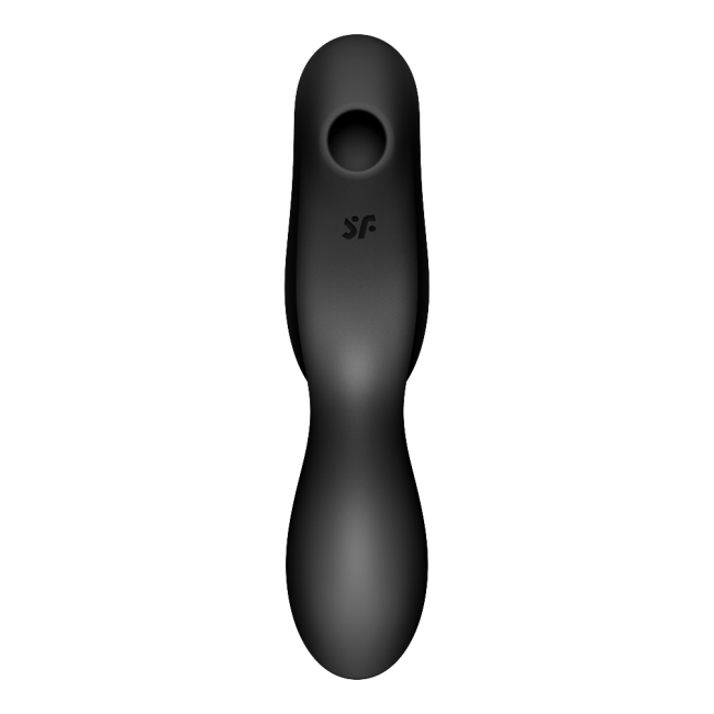 Satisfyer Curvy Trinity 2 Black Emişli&Titreşimli Klitoris Uyarıcı Vibratör  