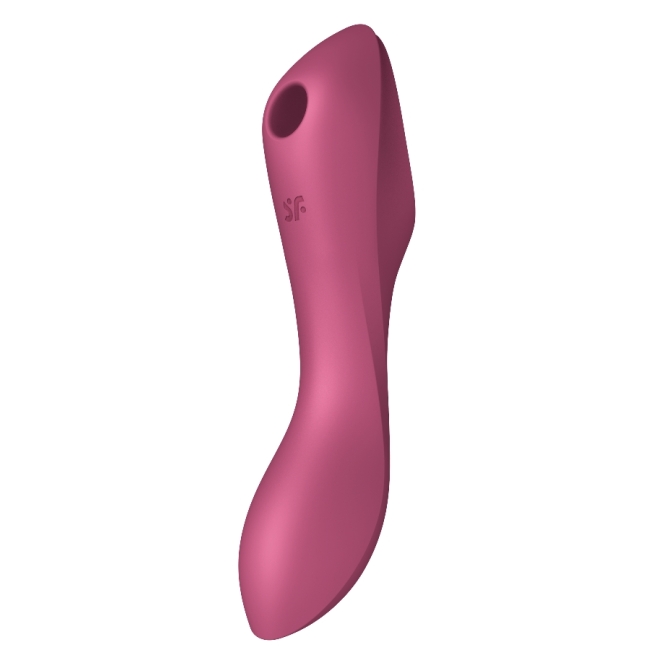 Satisfyer Curvy Trinity 3 Red Emişli Ve Güçlü Titreşimli 2 Motorlu G-Spot Vibratör