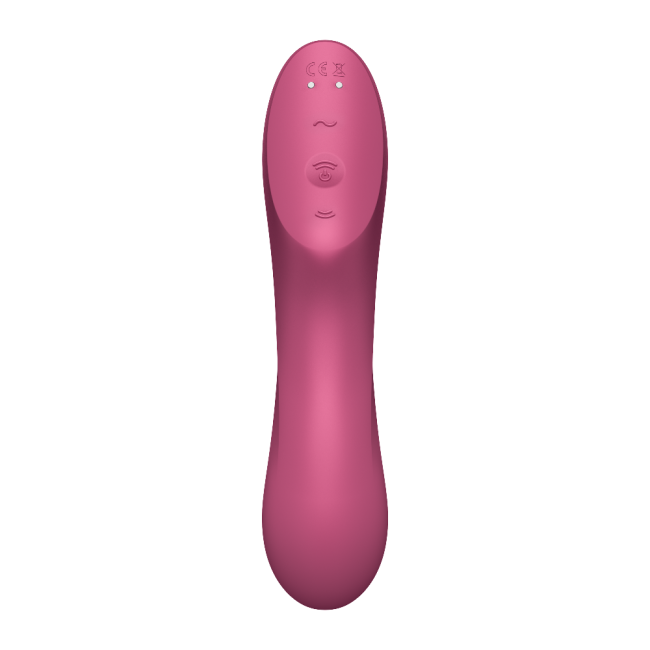 Satisfyer Curvy Trinity 3 Red Emişli Ve Güçlü Titreşimli 2 Motorlu G-Spot Vibratör