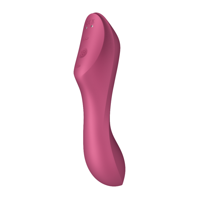 Satisfyer Curvy Trinity 3 Red Emişli Ve Güçlü Titreşimli 2 Motorlu G-Spot Vibratör