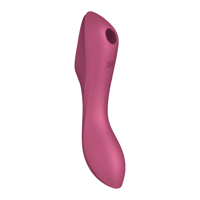 Satisfyer Curvy Trinity 3 Red Emişli Ve Güçlü Titreşimli 2 Motorlu G-Spot Vibratör