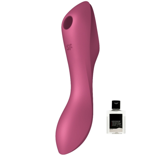 Satisfyer Curvy Trinity 3 Red Emişli Ve Güçlü Titreşimli 2 Motorlu G-Spot Vibratör