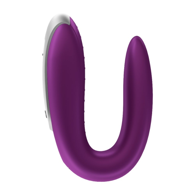 Satisfyer Double Fun Violet Telefon Kontrollü Çiftlere Özel Vibratör