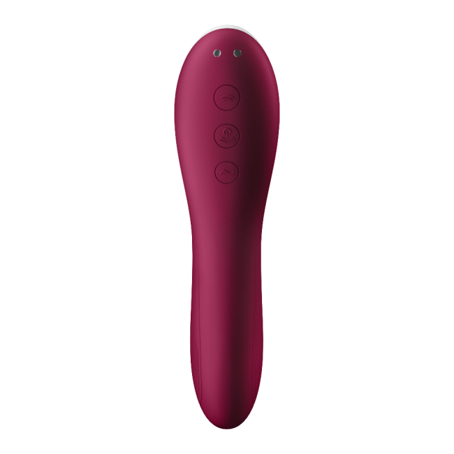 Satisfyer Dual Crush Emişli ve Güçlü Titreşimli 2 Motorlu Klitoris Uyarıcı Vibratör