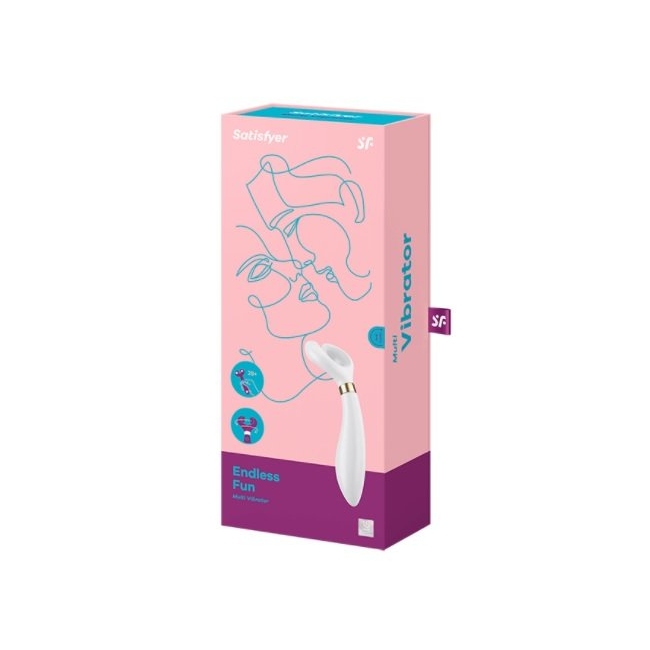 Satisfyer Endless Fun White Çiftlere Özel Multi Vibratör & Penis Halkası