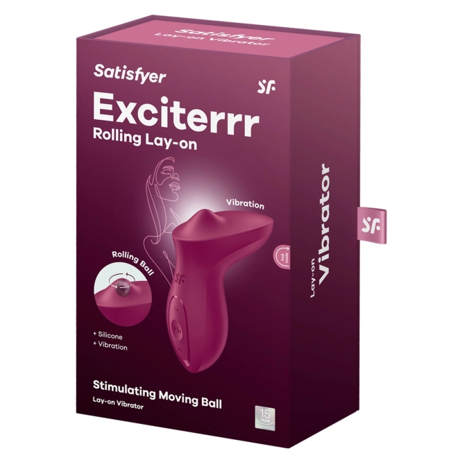 Satisfyer Exciterrr Rolling Lay-on Vibrator Beryy