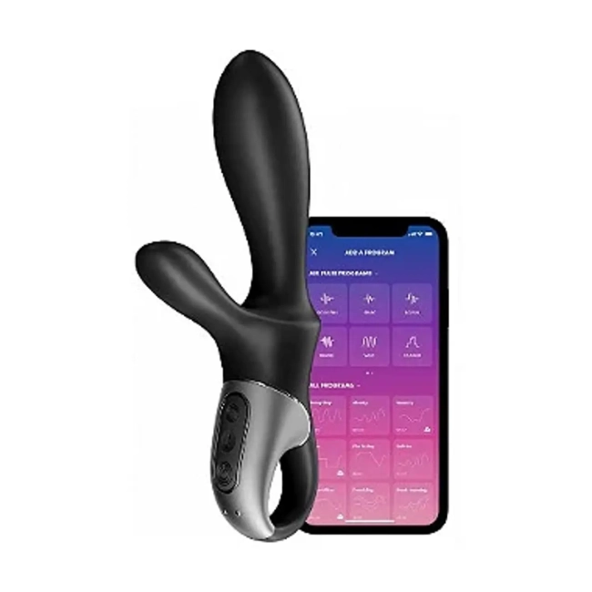 Satisfyer Heat Climax+ Connect App Kontrollü Güçlü Titreşimli Ve Akıllı Isıtmalı Rabbit Vibratör