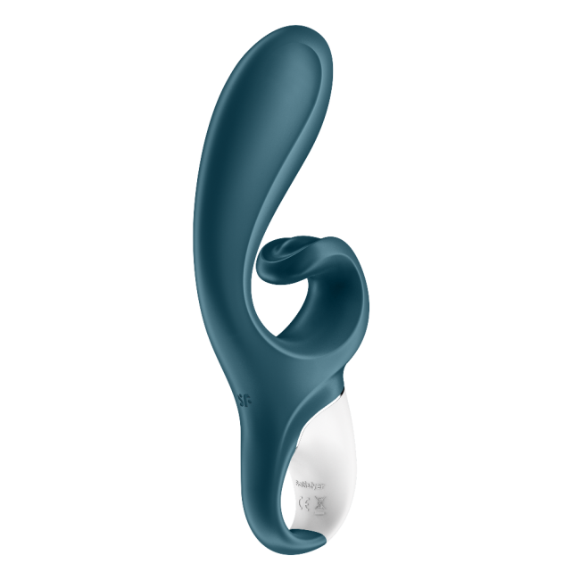 Satisfyer Hug Me GrayBlue App Kontrollü 2 Güçlü Titreşim Motorlu Rabbit Vibratör