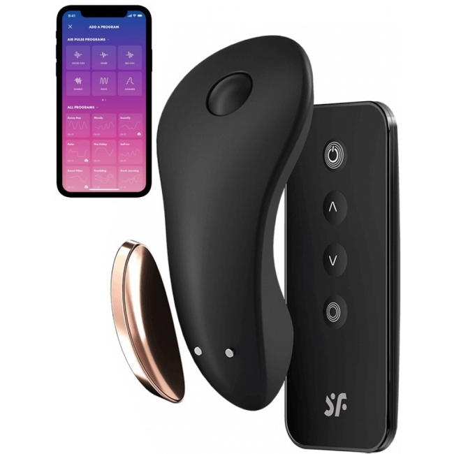 Satisfyer Little Secret Kumandalı Giyilebilen Telefon Uyumlu Lüks Vibratör