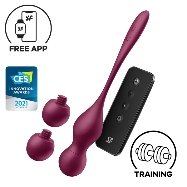 Satisfyer Love Birds Vary App Kontrol ve Kumandalı Kegel Eğzersiz Vibratörü