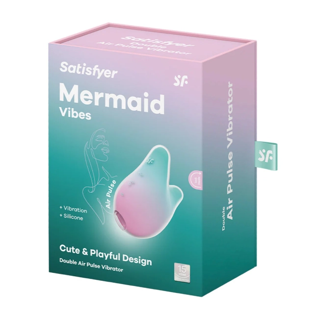 Satisfyer Mermaid Vibes Emiş Yapabilen Titreşimli Vİbratör