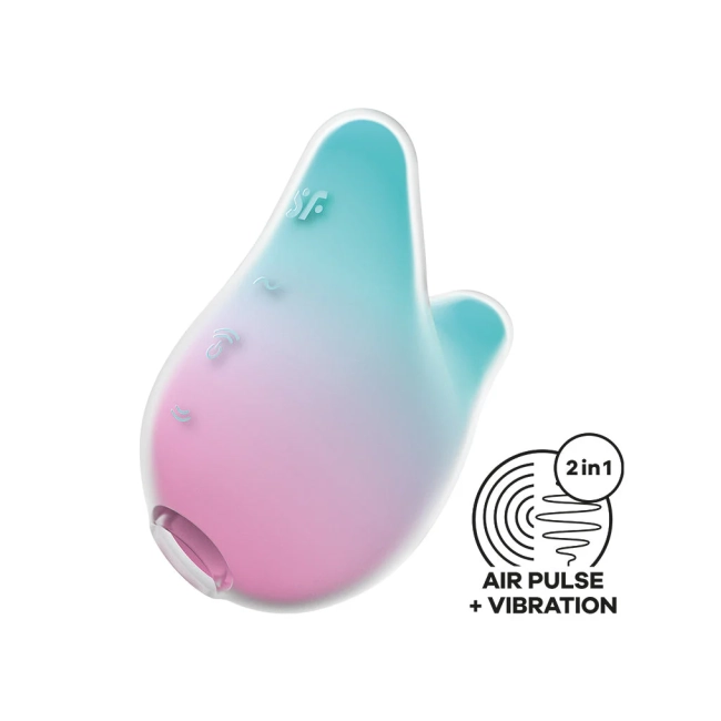 Satisfyer Mermaid Vibes Emiş Yapabilen Titreşimli Vİbratör