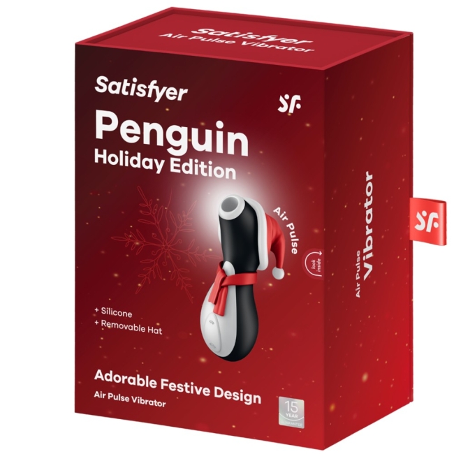 Satisfyer Penguin Holiday Edition Emiş Yapabilen Yeni Nesil Vibratör 