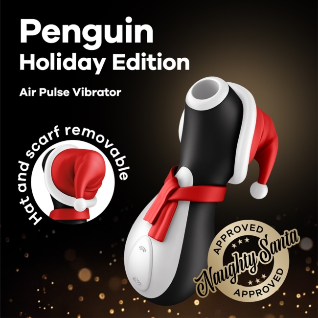 Satisfyer Penguin Holiday Edition Emiş Yapabilen Yeni Nesil Vibratör 