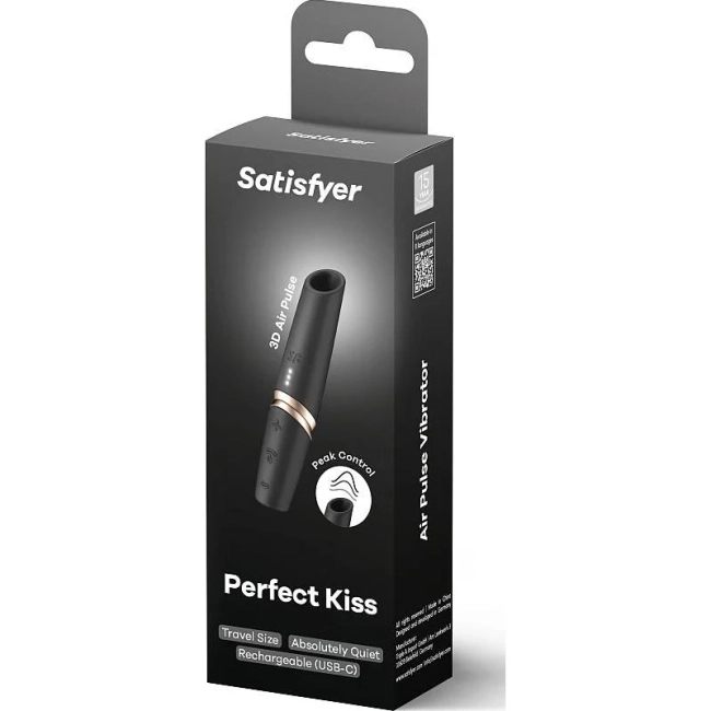 Satisfyer Perfect Kiss Peak Control Hava Darbeli Vibratör