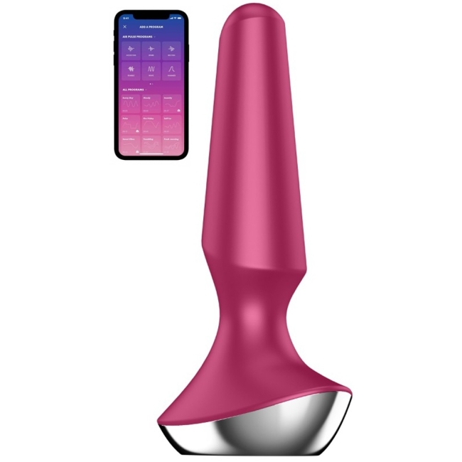 Satisfyer Plug İlicious 2 - Telefon Uyumlu Şarjlı Anal Vibratör Plug