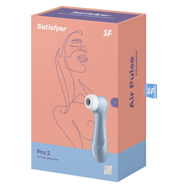 Satisfyer Pro 2 Blue 11 Farklı Emiş Programlı Klitoris Uyarıcı Vibratör 