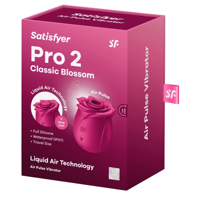 Satisfyer Pro 2 Classic Blossom Emiş Yapan Vibratör