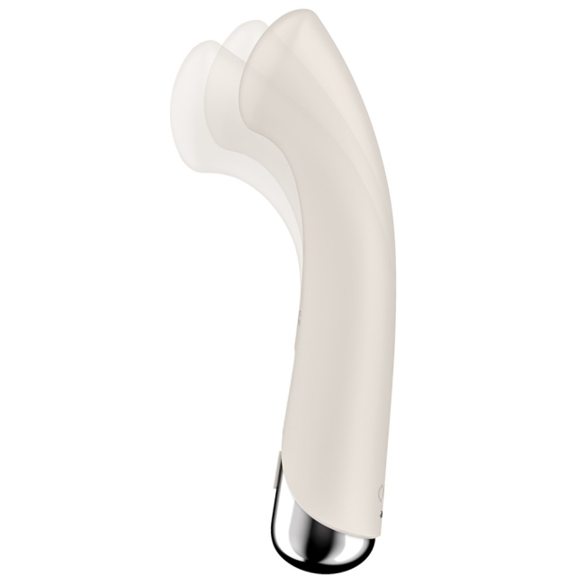 Satisfyer Spinning G-Spot 1 Döner Başlık Vibratör Bej