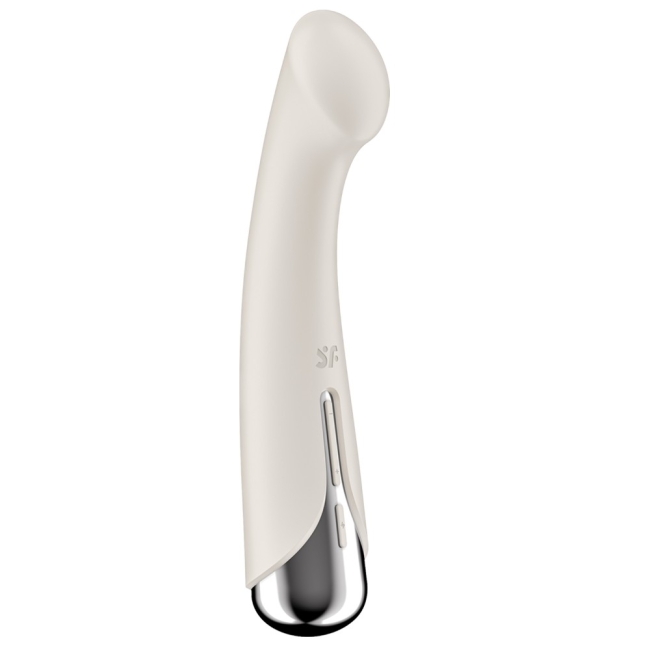 Satisfyer Spinning G-Spot 1 Döner Başlık Vibratör Bej