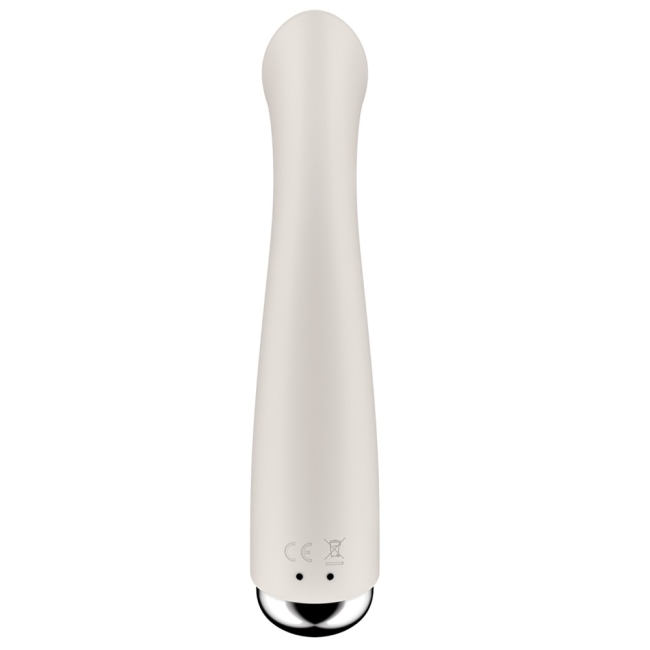 Satisfyer Spinning G-Spot 1 Döner Başlık Vibratör Bej