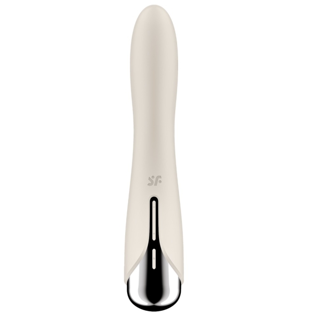 Satisfyer Spinning Vibe Oynar Başlı Uyarıcı Vibratör Bej