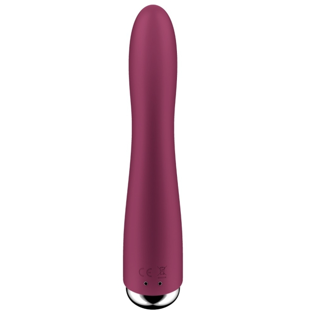 Satisfyer Spinning Vibe Oynar Başlı Uyarıcı Vibratör Kırmızı