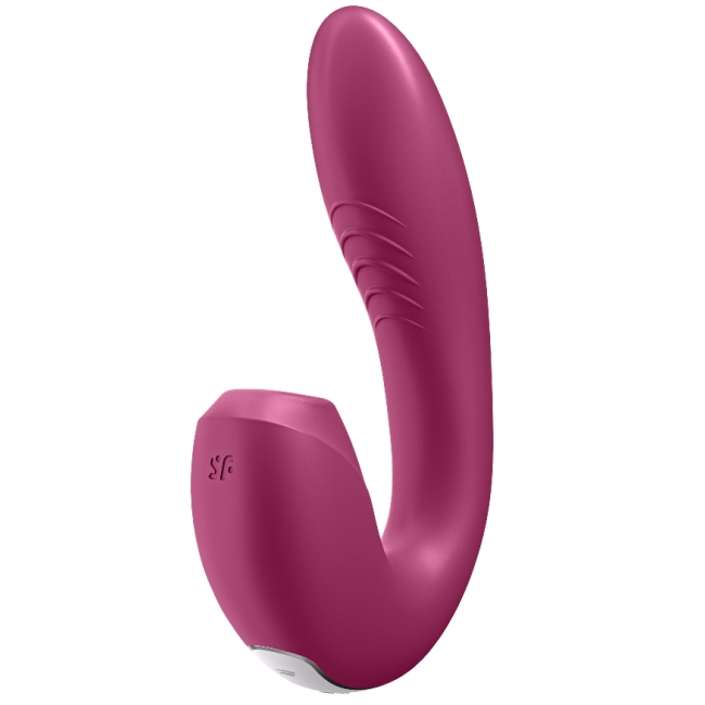 Satisfyer Sunray Connect Berry App Kontrollü 2 Motorlu Emişli&Titreşimli Vibratör