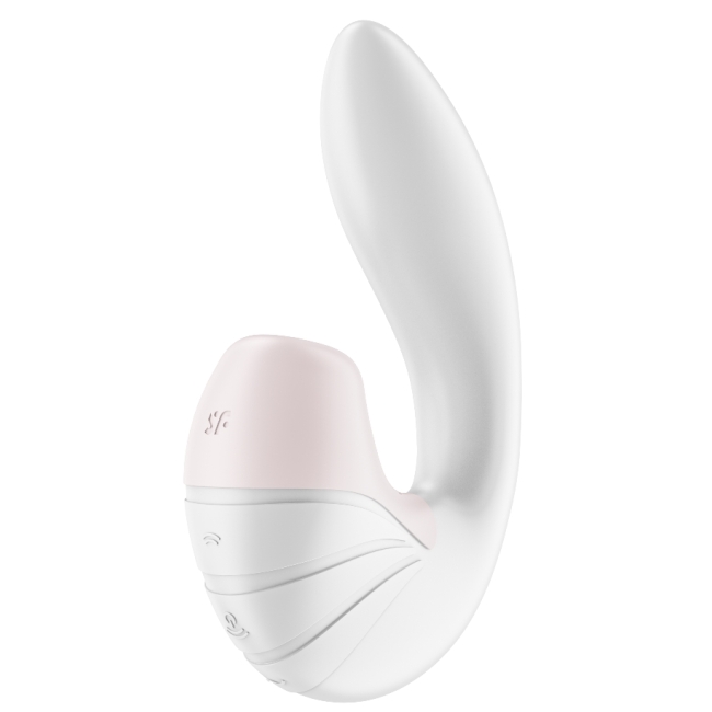 Satisfyer Supernova White Esnek Yapıda Emiş Yapabilen Titreşimli Vibratör