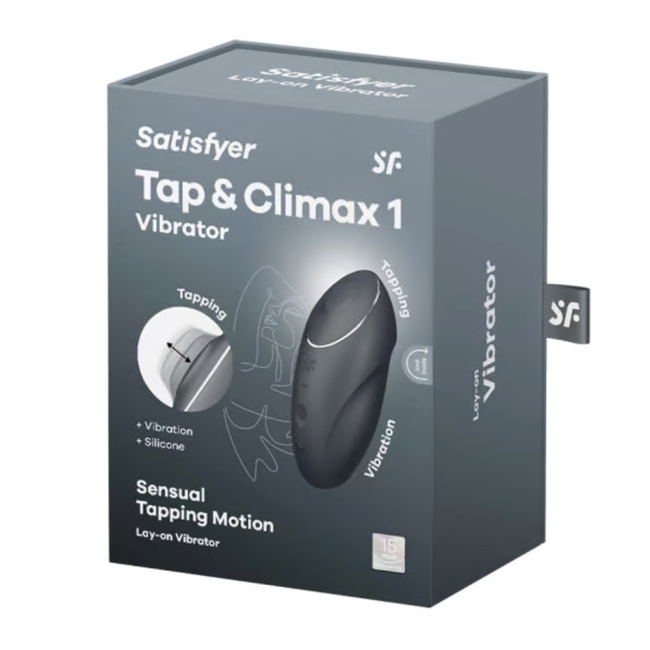 Satisfyer Tap & Climax 1 Darbeli ve Titreşimli Vibratör 